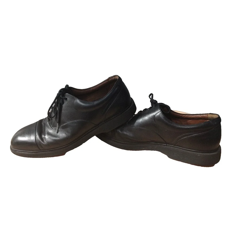 Dressports by Rockport Loafers Men's Size‎ 12 Black Leather Lace Up Oxford Shoes